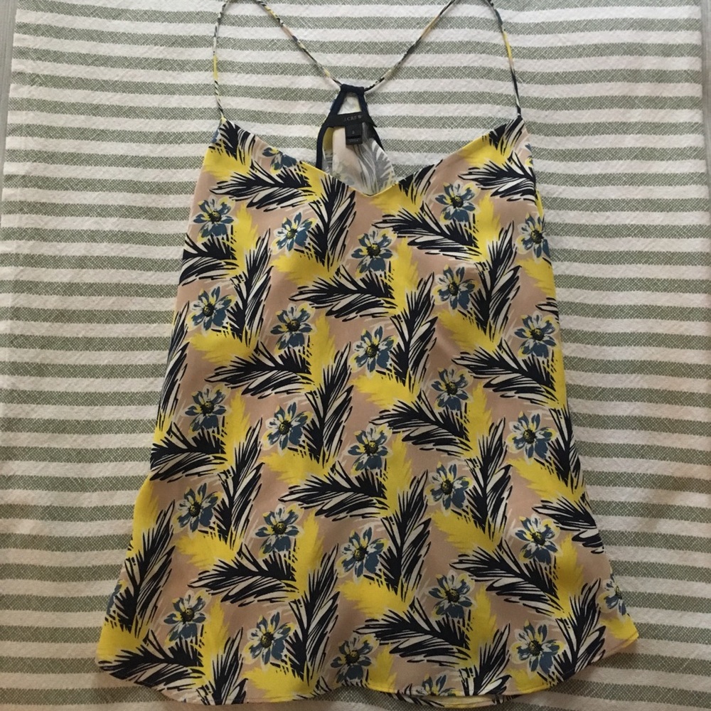 J Crew patterned cami